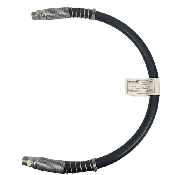 Bedford Precision 3-1/2' x 3/4in Suction Hose Assembly for Graco
